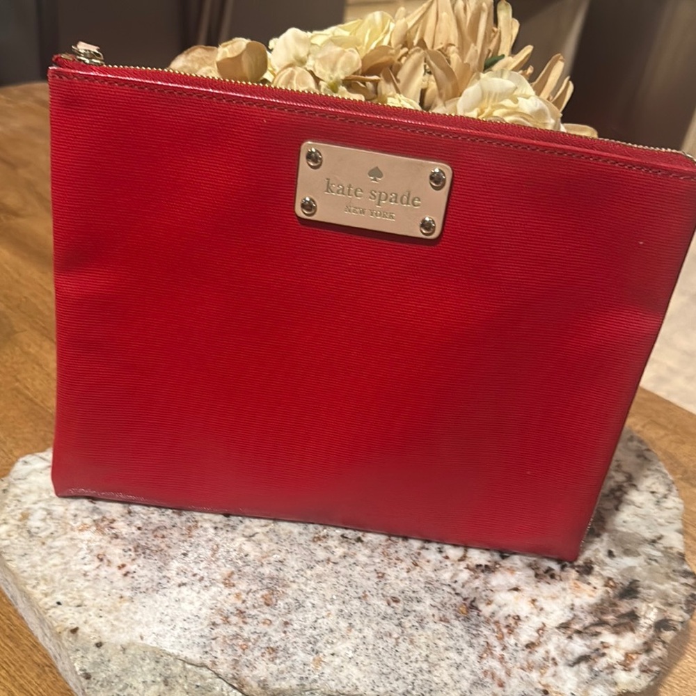 Kate Spade Red Clutch Bag